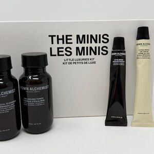 Grown Alchemist The Minis Kit Cleanser, Toner, Serum, Cream, Rose, Geranium